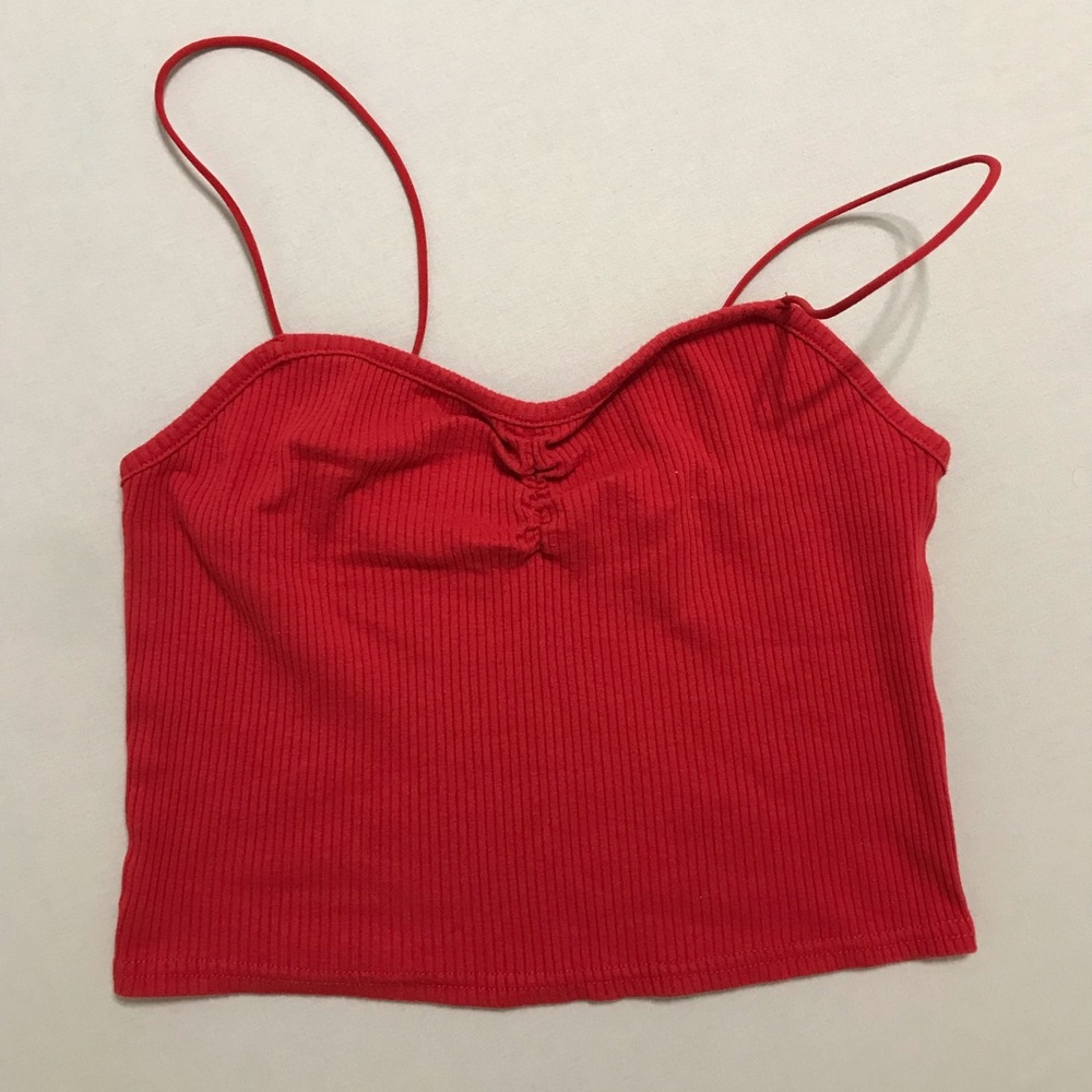PacSun basics red tank
